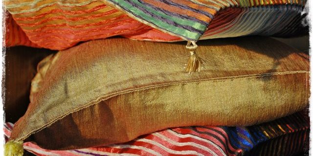 cojines colores etnicos