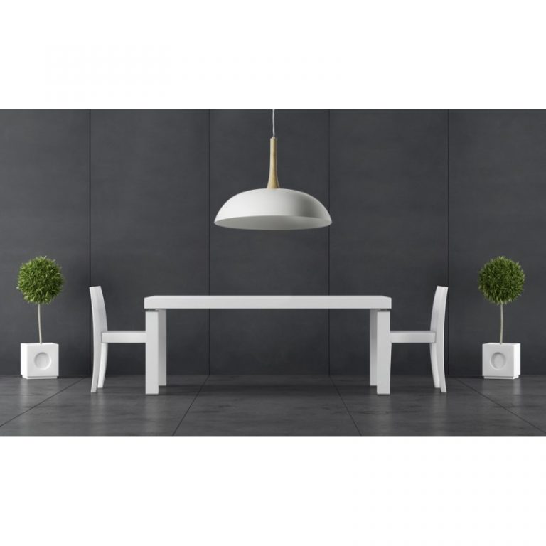 Colgante 1Lmetal y madera MANDALAY | Iluminoteca