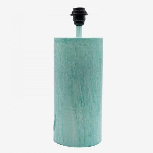 Lámpara sobremesa CILINDRO azul turquesa | Iluminoteca