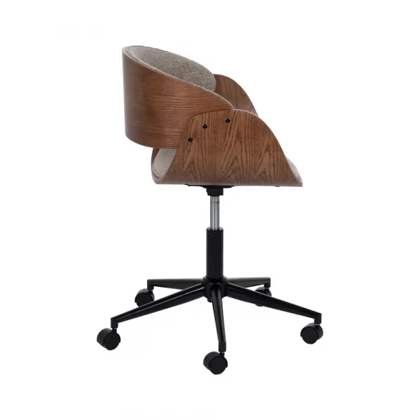 Silla con ruedas GIRO madera textil - Imagen 4