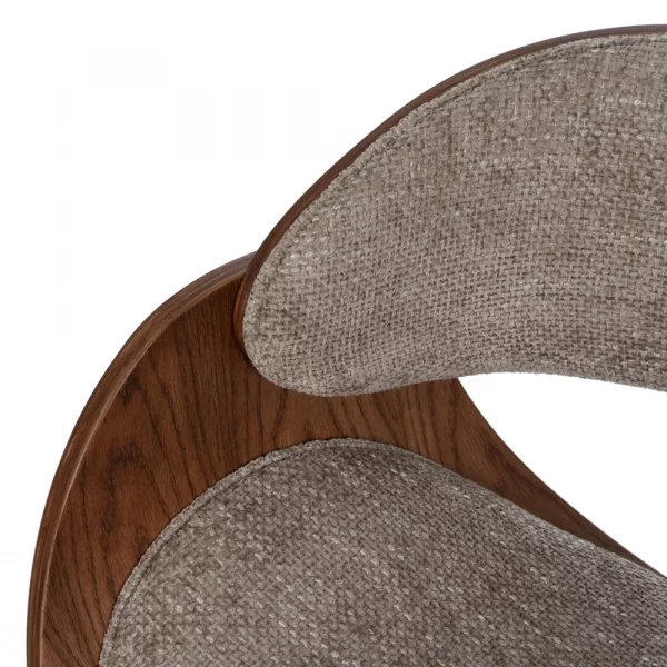 Silla con ruedas GIRO madera textil - Imagen 5