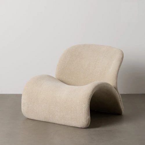 Sillón tejido salón CURVAS