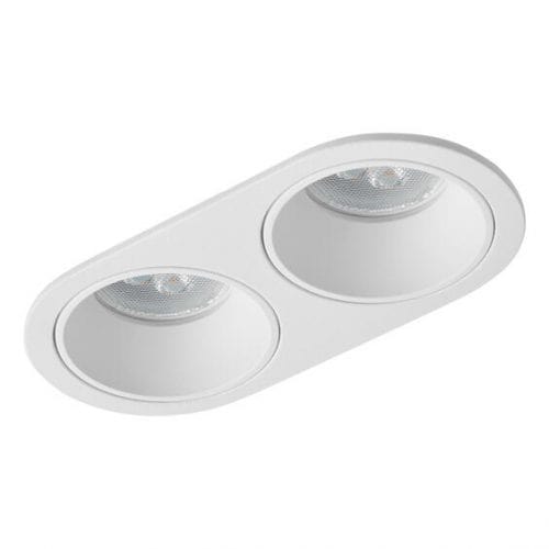 Foco empotrable CASIO - 2luces, Blanco