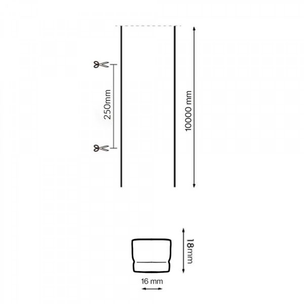 Bañador Neon Led 220V Ac Flexible 12W/m Ip65 - 10 Metros - Imagen 5