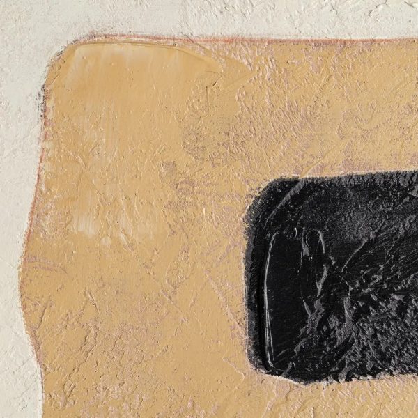 CUADRO PINTURA ABSTRACTO LIENZO 140 X 4 X 100 CM - Imagen 4