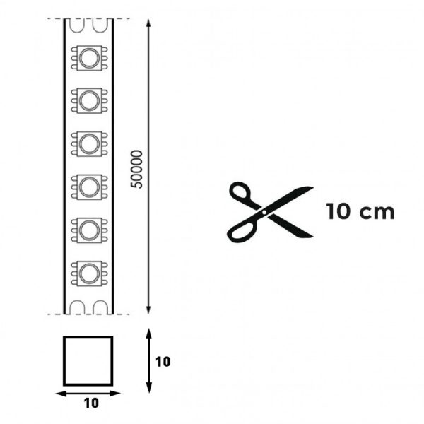 Neón de Led Flexible 220V Ac PROLINE 12W/m - 50 Metros - Imagen 2