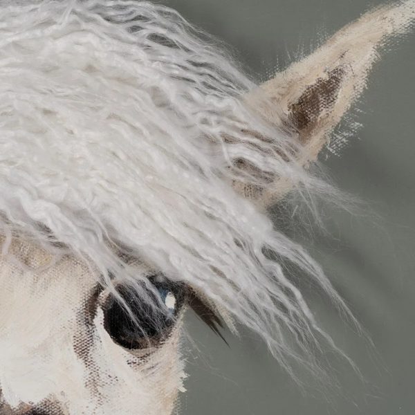 PINTURA LLAMAS LIENZO - Imagen 5