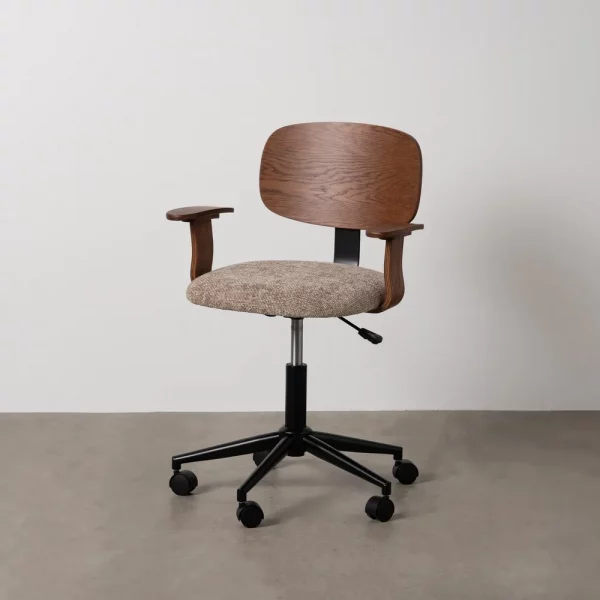 Silla con ruedas GIRO 2 madera textil - Imagen 2