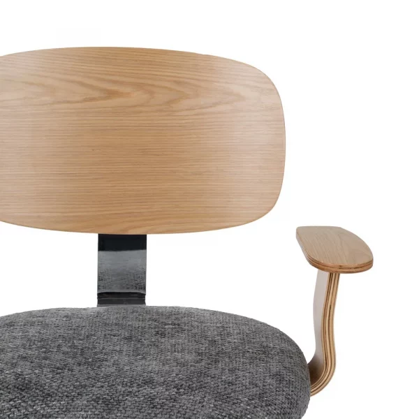 Silla con ruedas GIRO 2 madera textil - Imagen 7