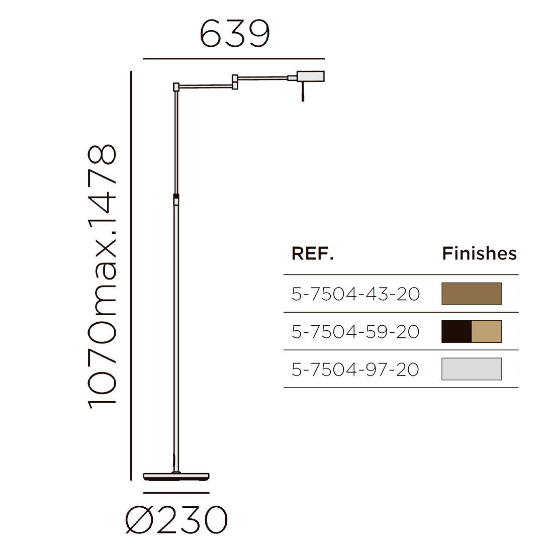Lámpara de pie LED LITE - Imagen 6
