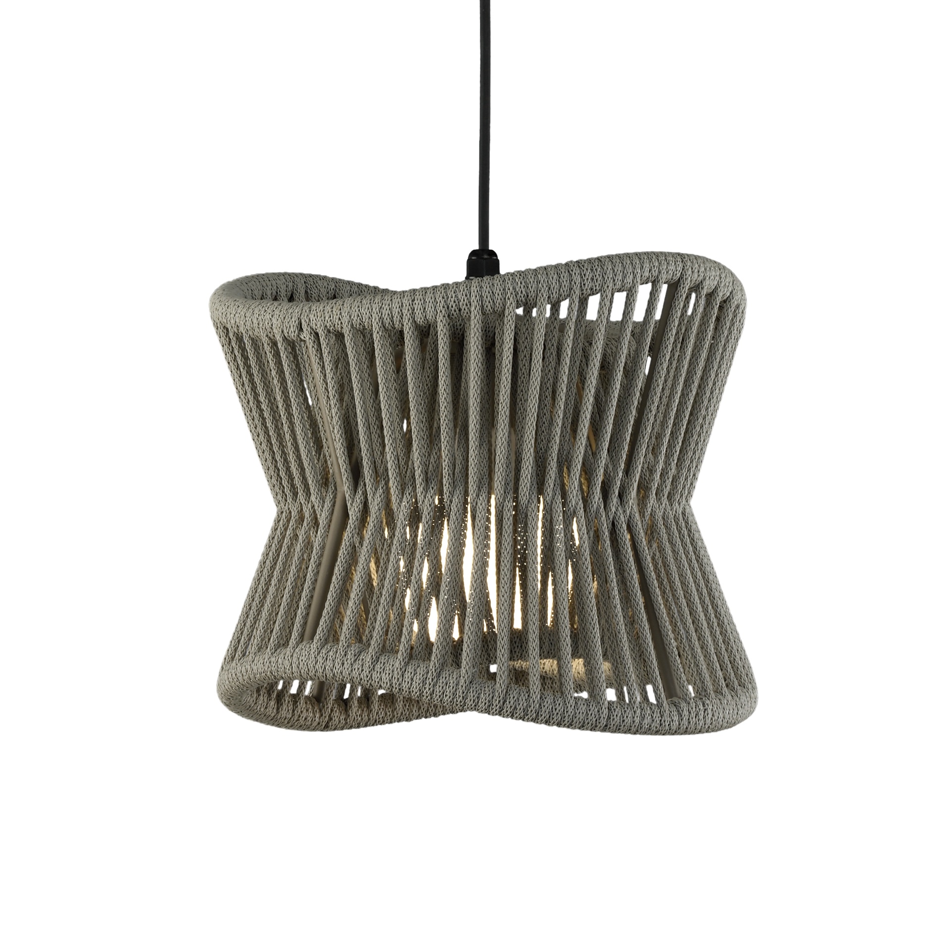 Lámpara techo exteriores POLINESIA 30cm - Imagen 5