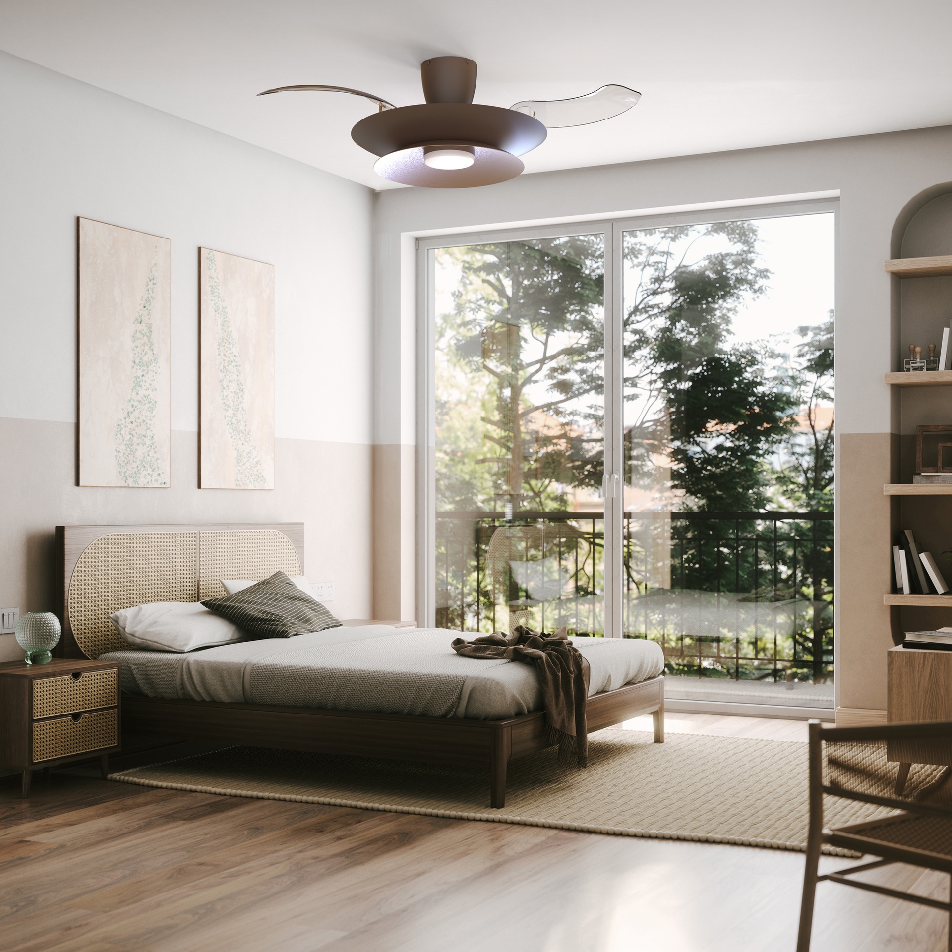 Lampara ventilador LED Patagonia - Imagen 7