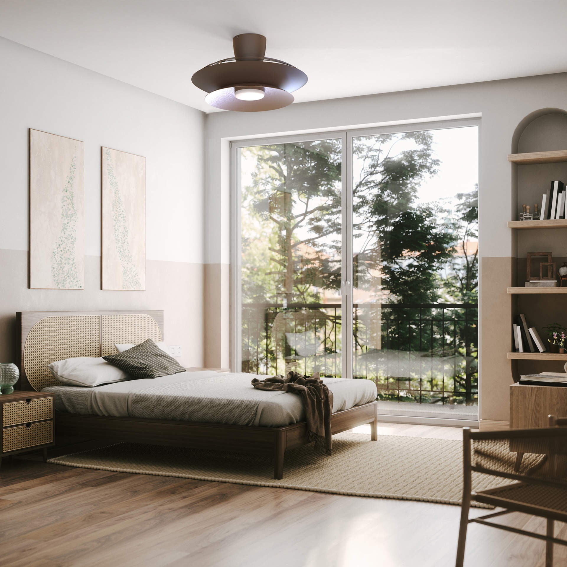 Lampara ventilador LED Patagonia - Imagen 6