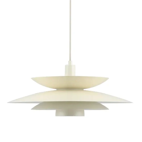 Lámpara colgante de estilo escandinavo - Beige, Grande 48cm