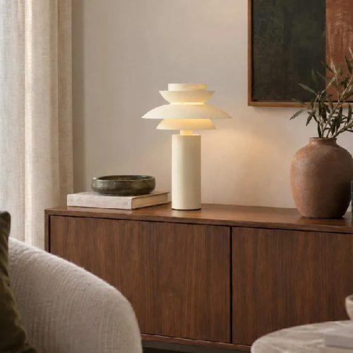 Lámpara de mesa de estilo escandinavo